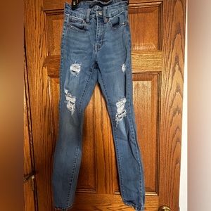 Aeropostale| Hugh Rise Curvy Jeggings| Size 00 Regular